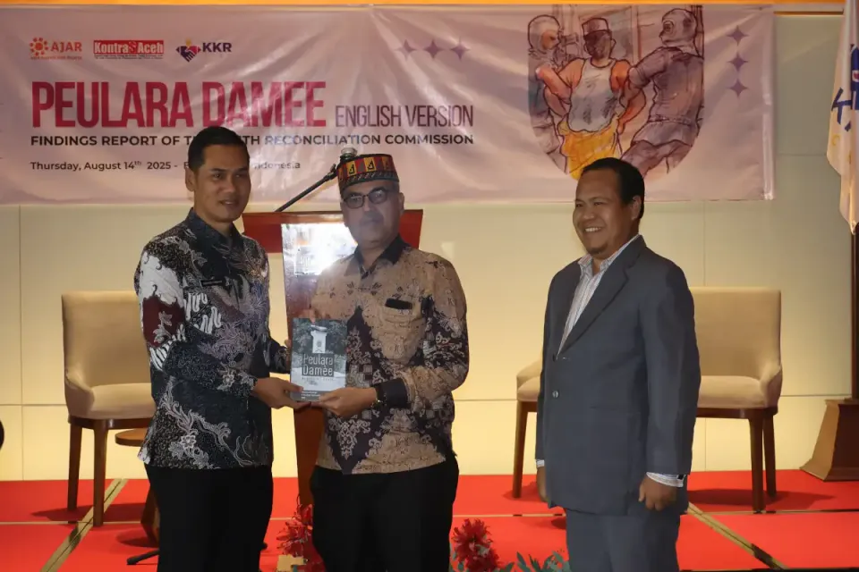 KKR Aceh Luncurkan 'Peulara Damee', Laporan Temuan Pelanggaran HAM Versi Bahasa Inggris